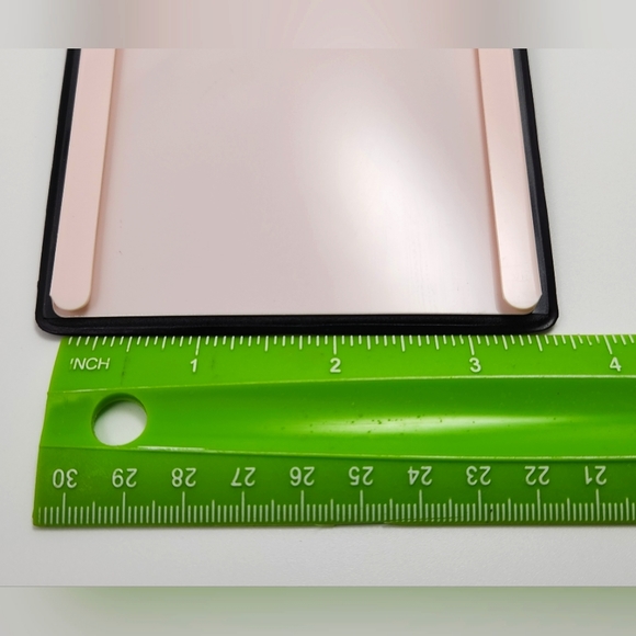 Mary Kay MakeUp Tri Fold Mirror Compact w/ Easel Back Set of 3 - Black and Pink - Picture 12 of 14